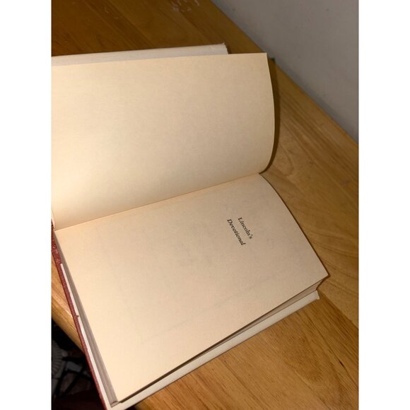 Lincolns Devotional By Carl Sandburg Hardcover Book With Dust Jacket 1957 - Picture 10 of 16